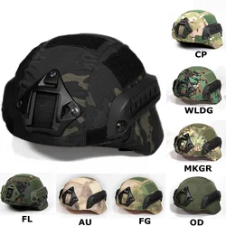 MICH2000 Cubierta táctica para casco en camuflaje ripstop resistente