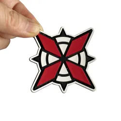 Parche táctico PVC Umbrella Corporation con peligro biológico