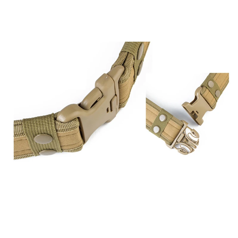 Cinturón táctico Oxford camuflaje ancho de nailon para exteriores - imagen 2