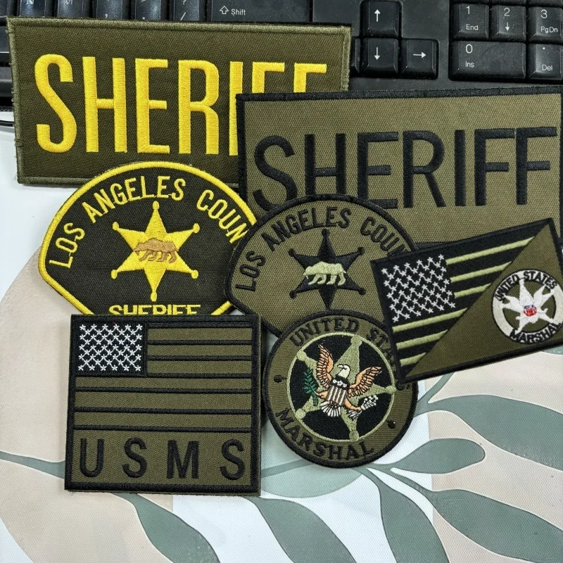 Parches SHERIFF - vista frontal