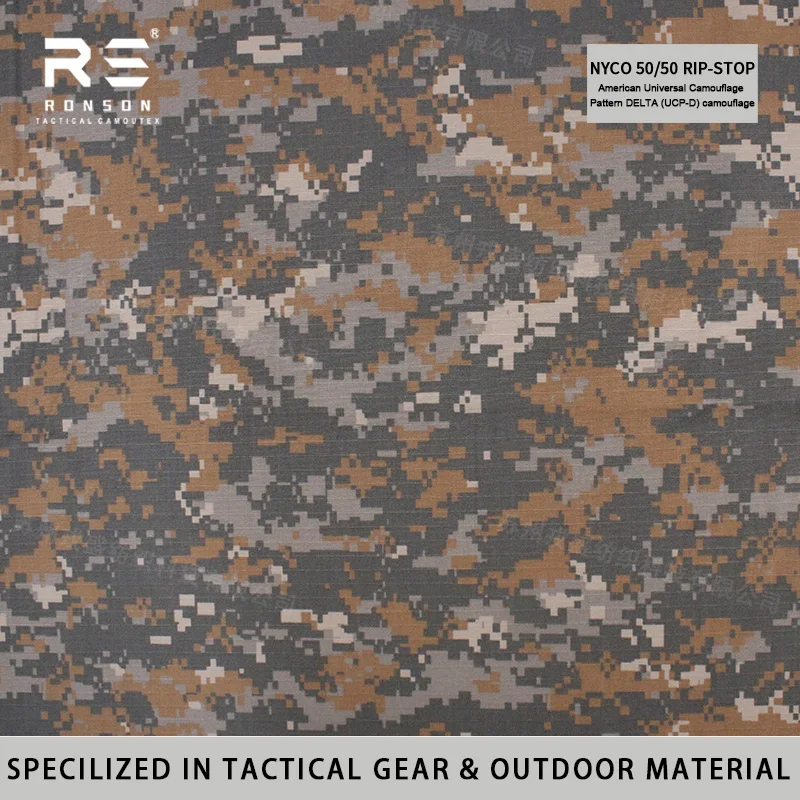 DELTA UCP-D uniforme táctico camuflaje ripstop tejido - imagen 3