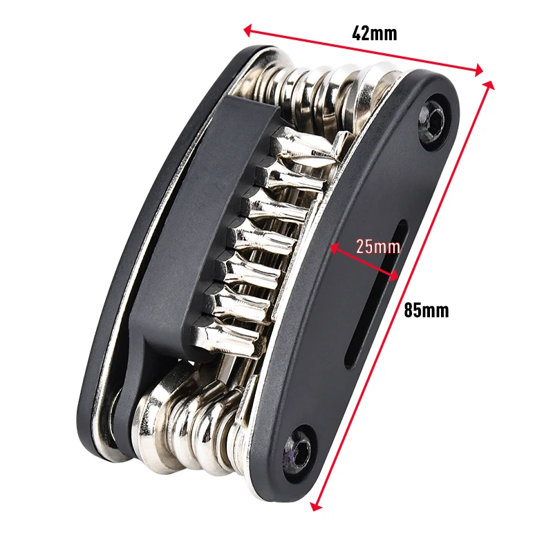 Llave multiusos 21 en 1 para bicicleta montaña y motocicleta - imagen 2