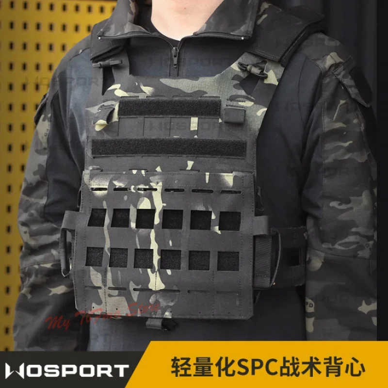 SPC/JPC chaleco táctico MOLLE ligero corte láser integral - imagen 4