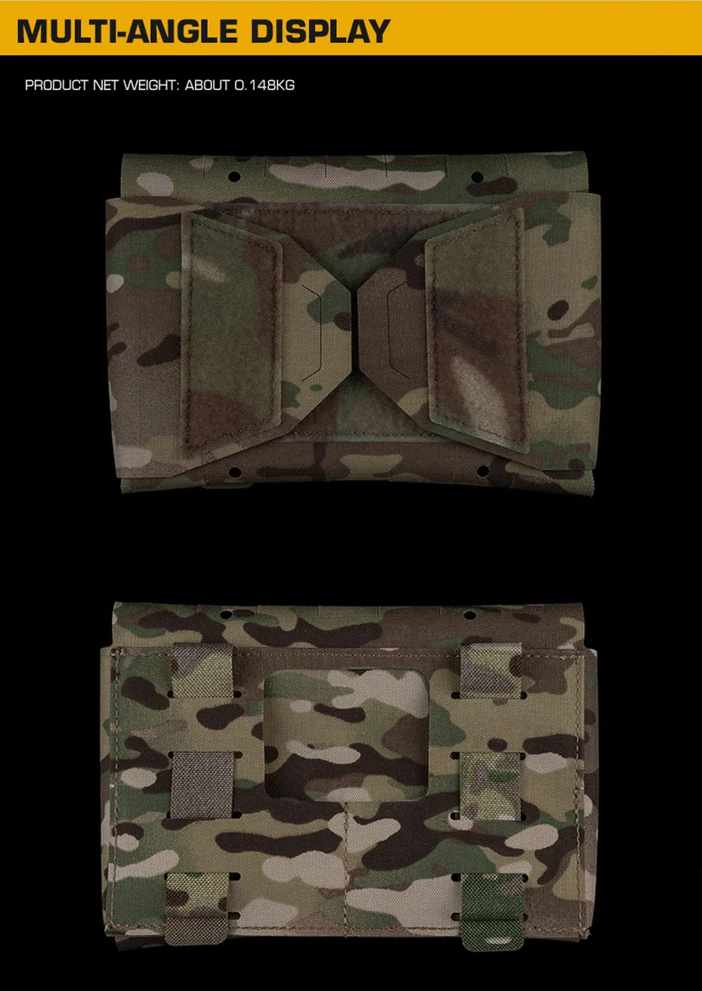 Colocación tipo MOLLE