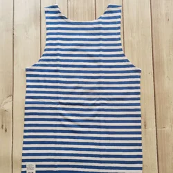 Chaleco naval ruso de algodón azul claro