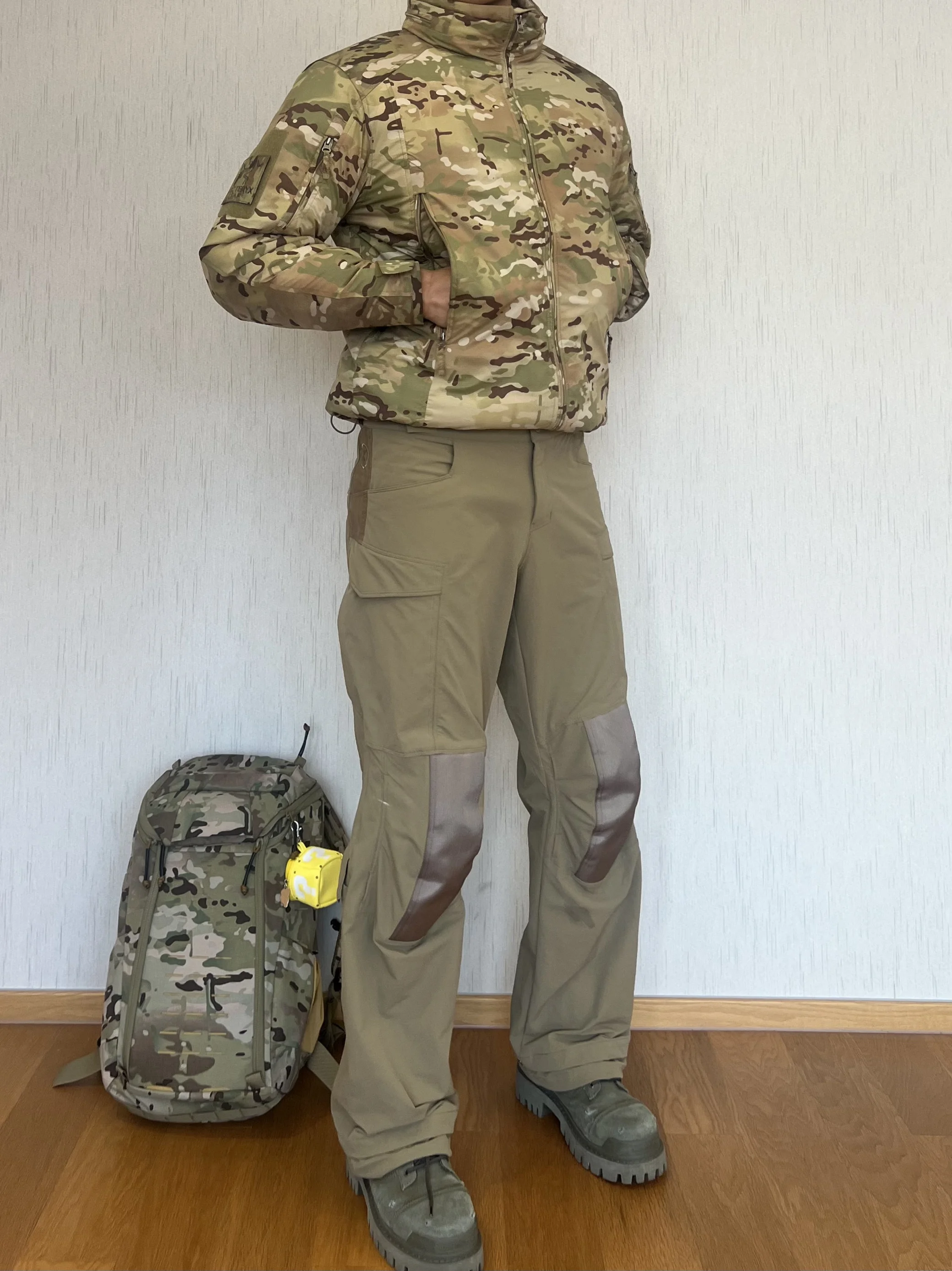 Pantalones tácticos softshell elásticos doble tejido primavera otoño - imagen 4