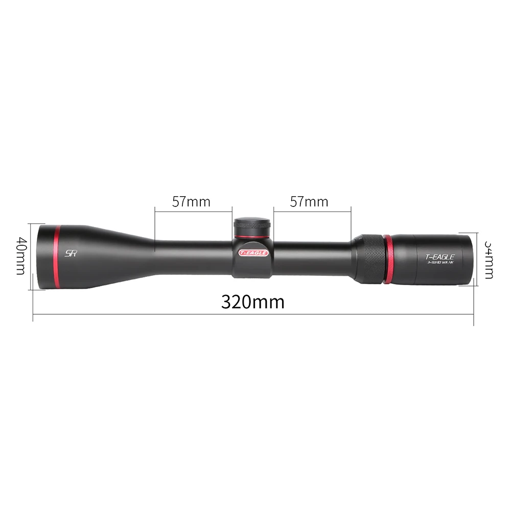 T-EAGLE Optic SR mira telescópica táctica para rifle WA HK - imagen 4
