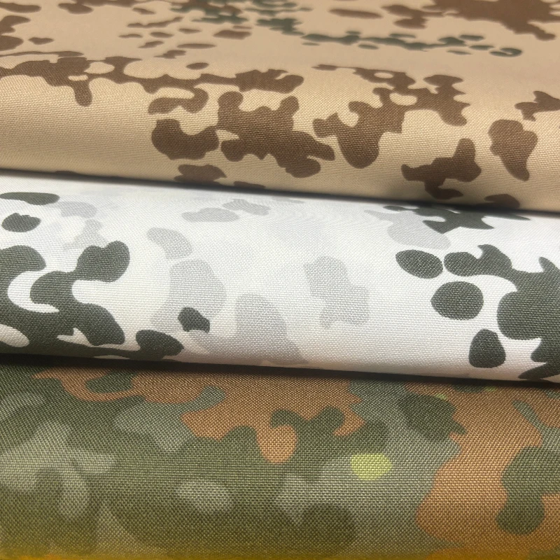 Tela Nylon 500D Flecktarn Impermeable – Chalecos y Bolsos Tácticos - imagen 4