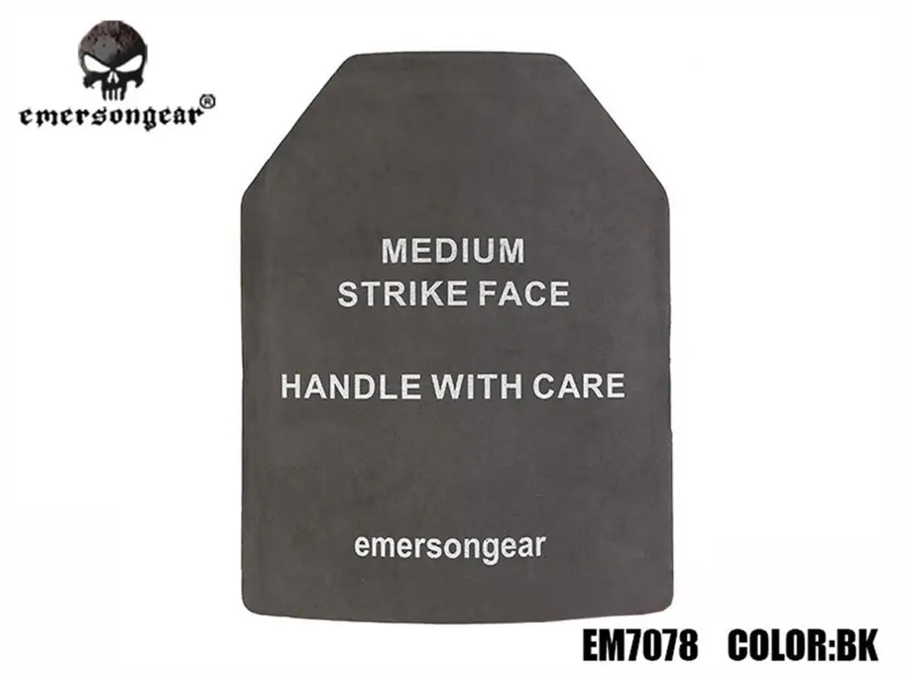 EmersonGear Chaleco Táctico EVA con Placa Ficticia Negra - imagen 5