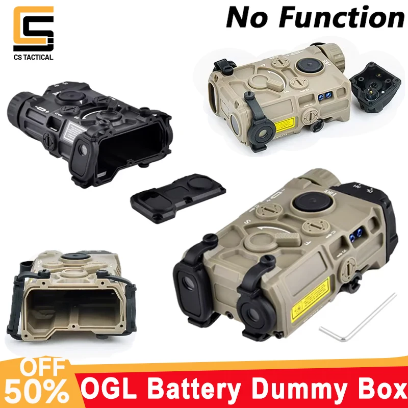 OGL Dummy Batería Táctica Plástico Nailon Entrenamiento Display