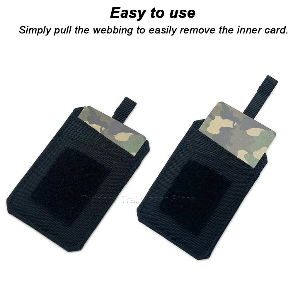 Estuche táctico portatarjetas protector con velcro y gancho bucle - imagen 5