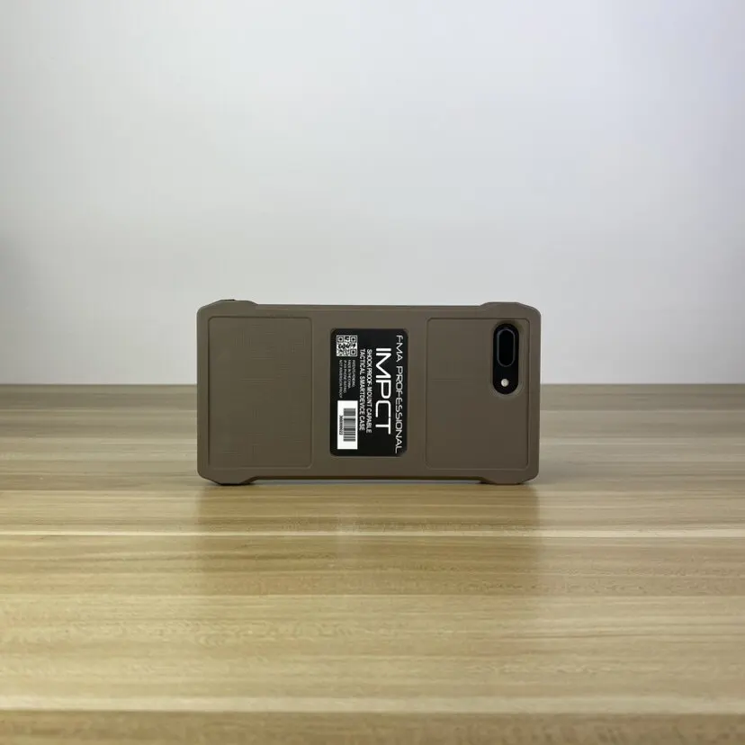 Vista de la funda táctica con sistema Molle