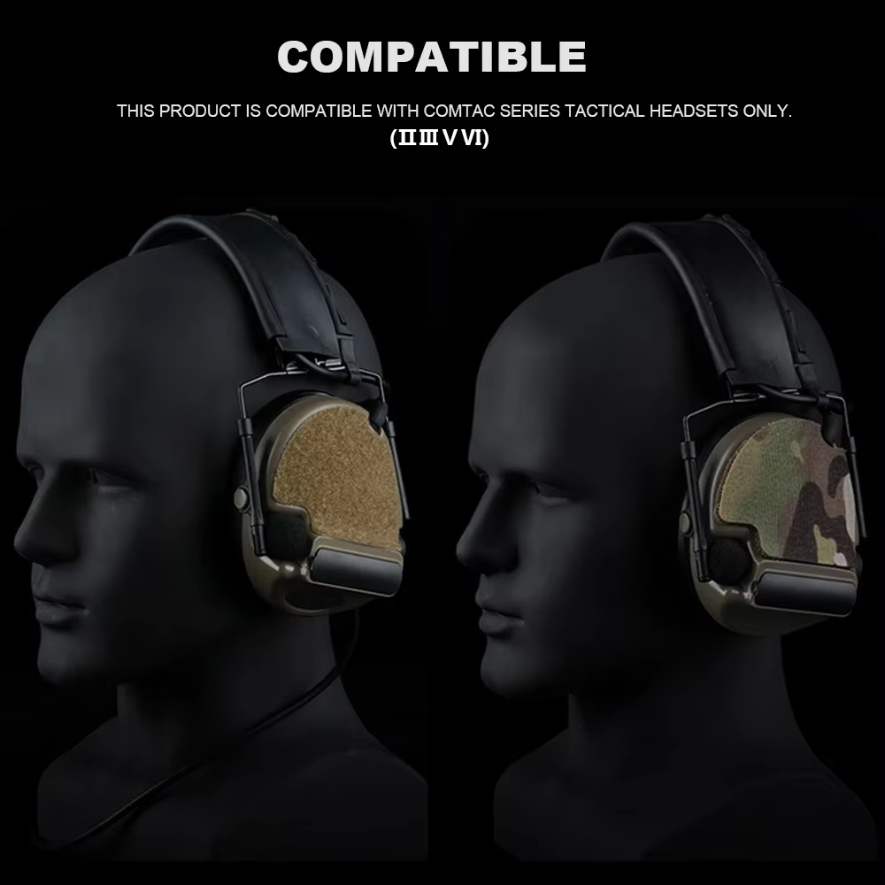Organizador cables Molle woodland para auriculares tácticos - imagen 3