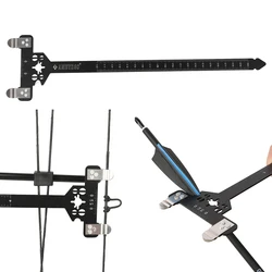 Herramienta T-square para tiro con arco: ajuste del nock