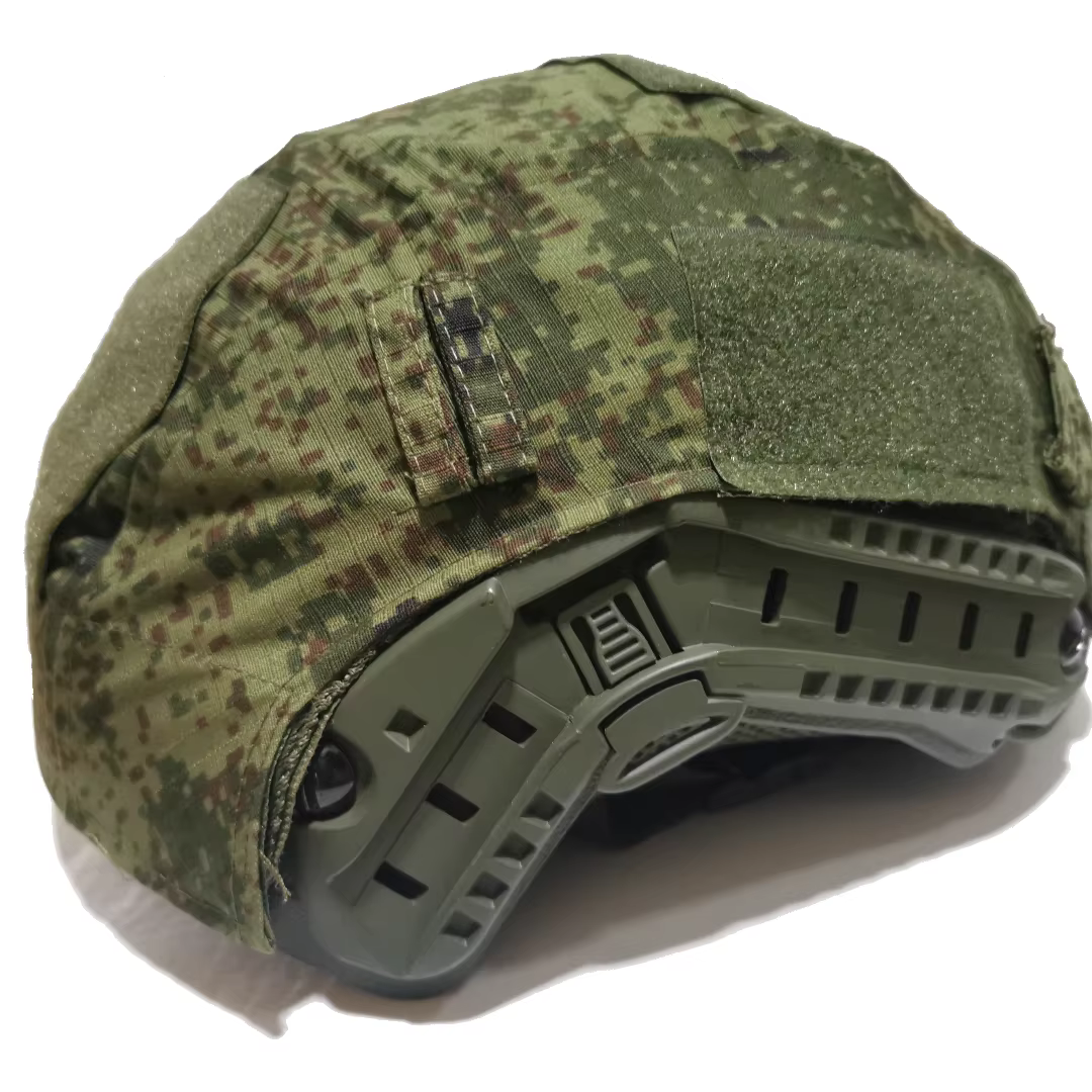Funda táctica casco camuflaje EMR – Ajuste rápido - imagen 3