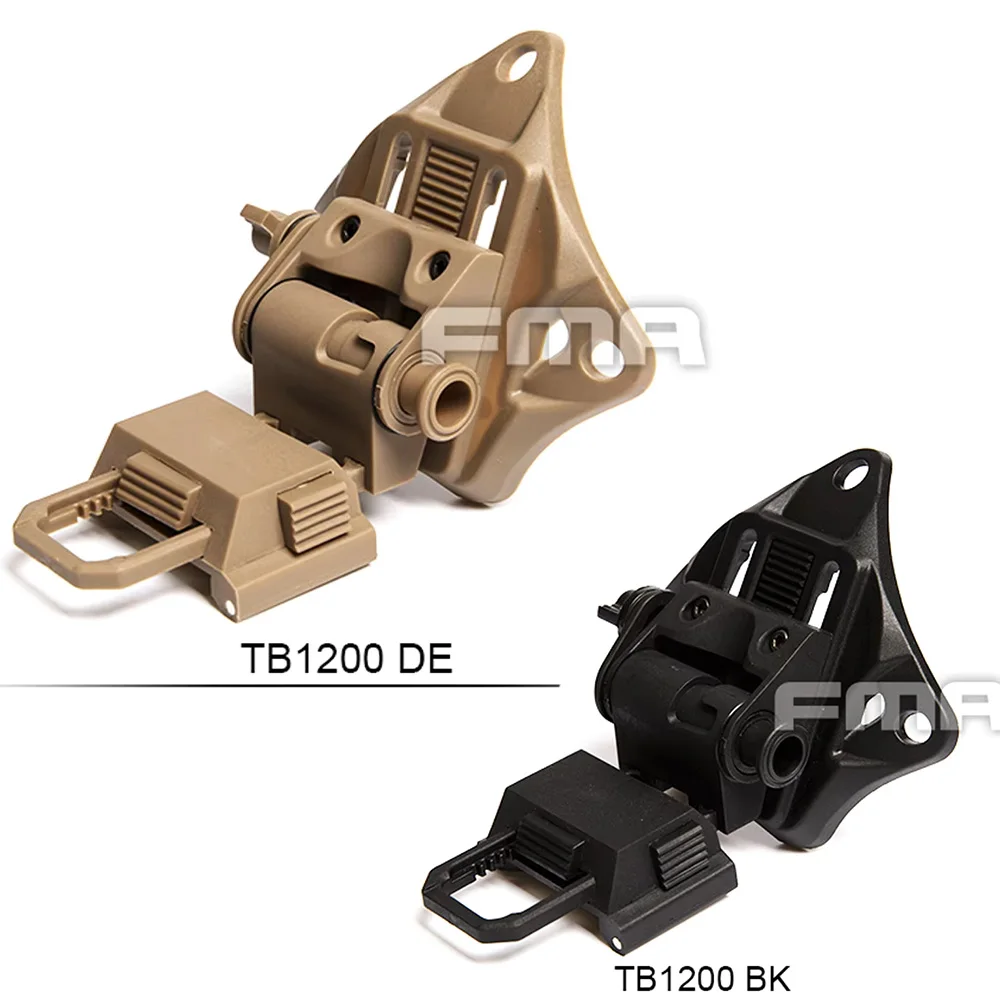Soporte NVG Casco FMA L4G19 – Montura Plástica Táctica - imagen 5
