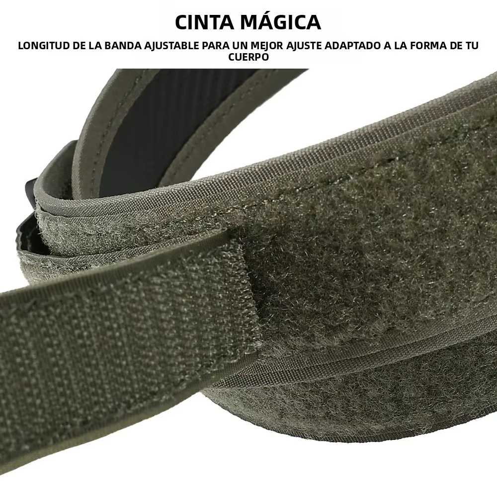 SINAIRSOFT cinturón táctico nylon liberación rápida airsoft