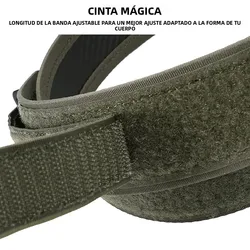 SINAIRSOFT cinturón táctico nylon liberación rápida airsoft