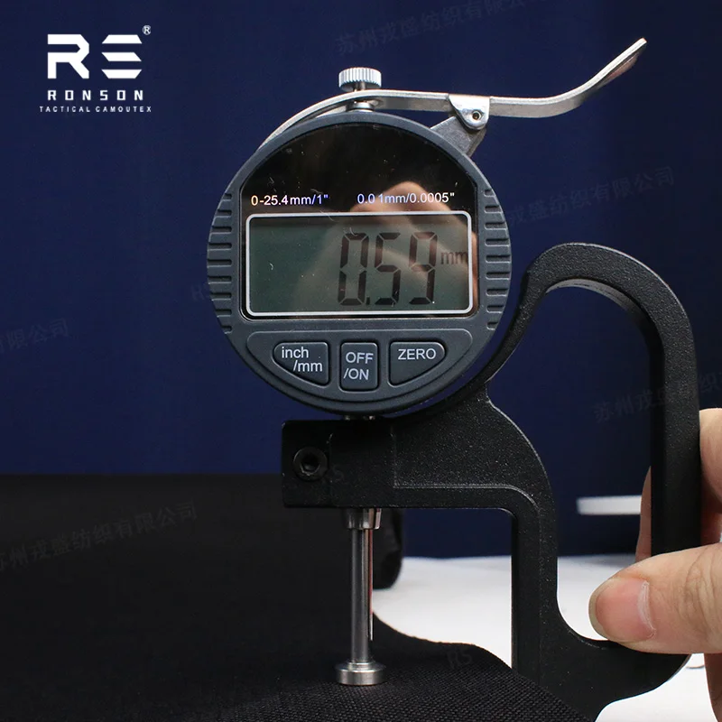 Ronson Cordura táctica con PU resistente al agua y protección NIR negra - imagen 4