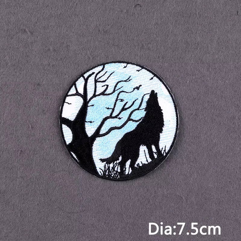 Detalle del parche bordado