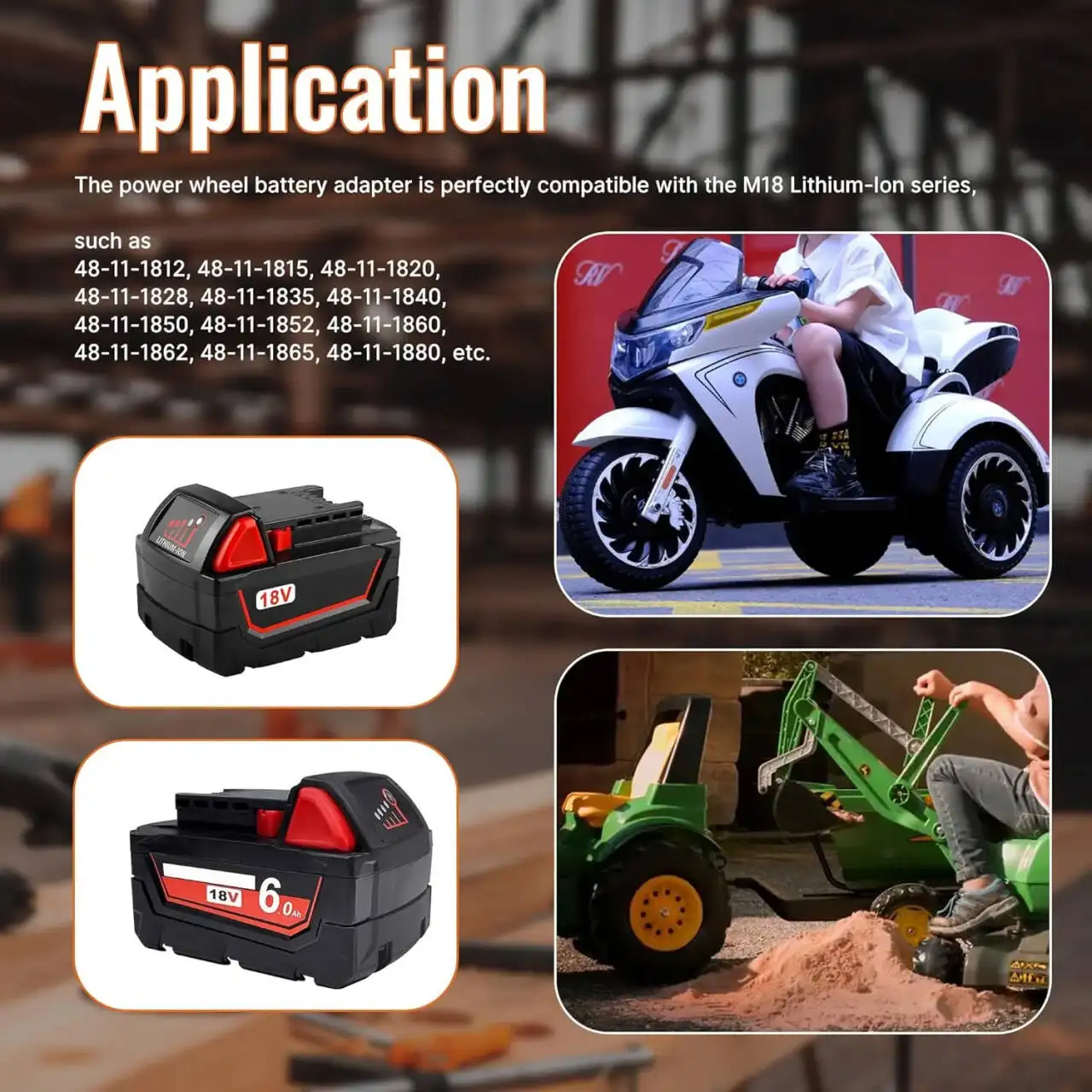 Milwaukee convertidor DC 18V a 12V – Regulador voltaje batería - imagen 5
