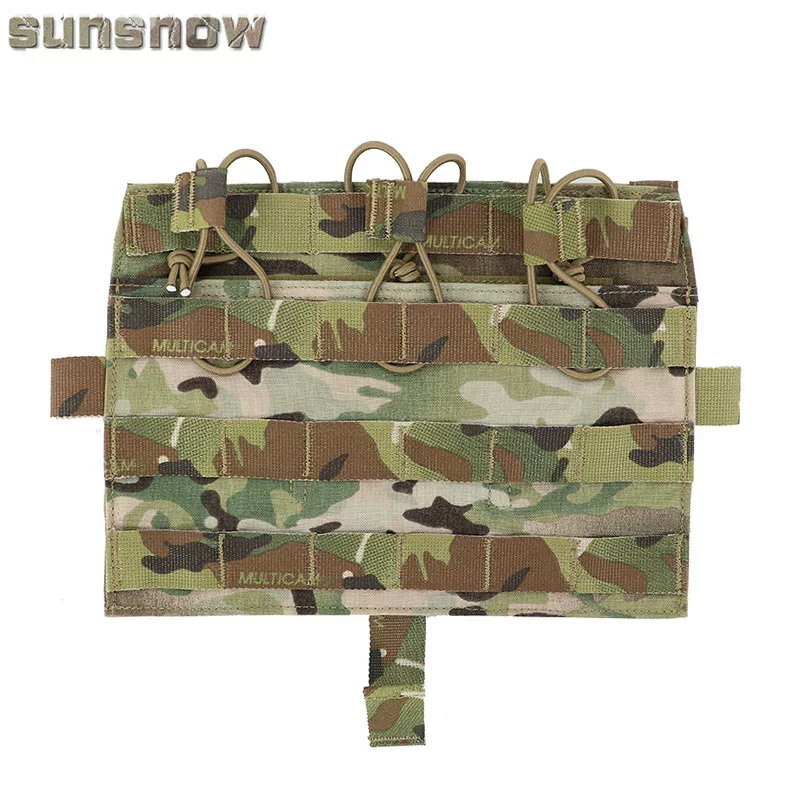 Sun Snow Precision AVS MBAV Bolsas de placa tácticas MOLLE montaje - imagen 3
