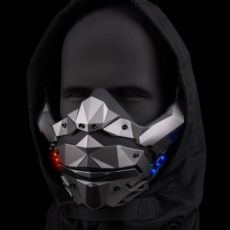 Máscara táctica nocturna media cara completa para Airsoft y Paintball