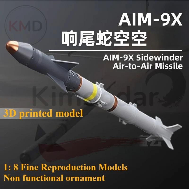 AIM-9X Sidewinder réplica táctica de escritorio impresa en 3D