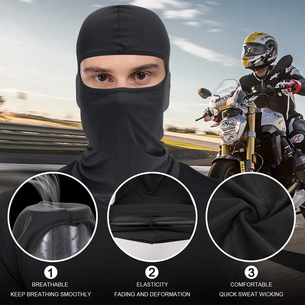 Gorro pasamontañas de secado rápido para hombre - máscara facial - imagen 4