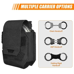 Funda para esposas MOLLE con soporte de grilletes universal