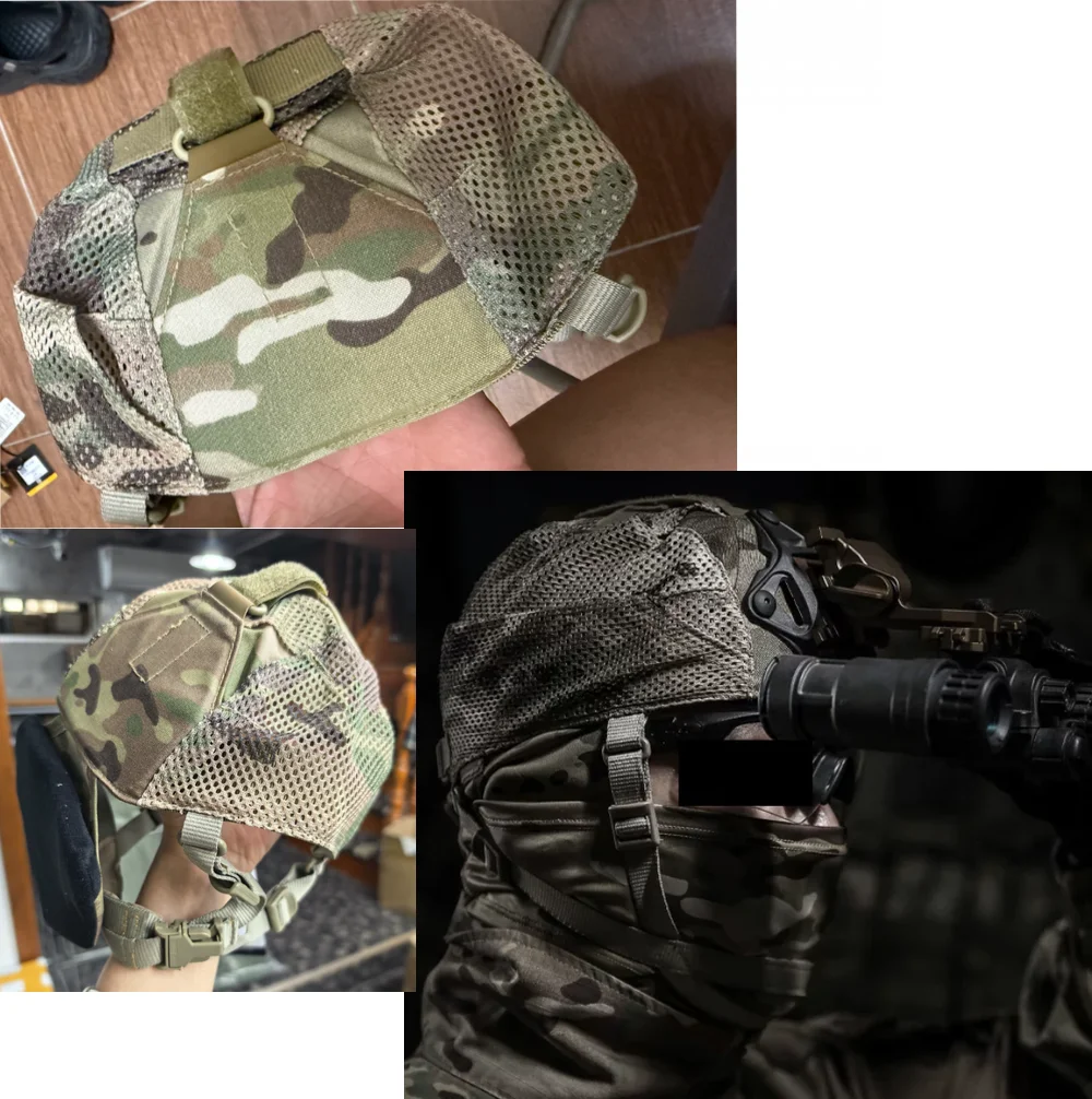 Adaptador de montaje y cubierta para gafas visión nocturna tácticas - imagen 3