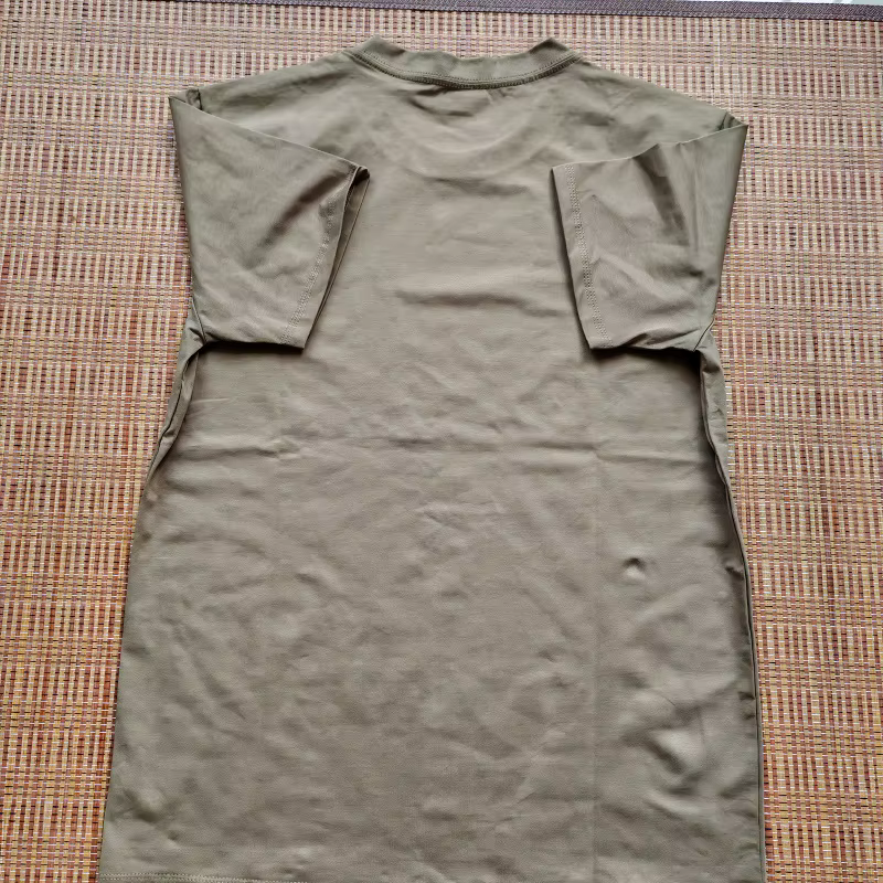 Camiseta táctica de algodón color coyote para entrenamiento - imagen 4