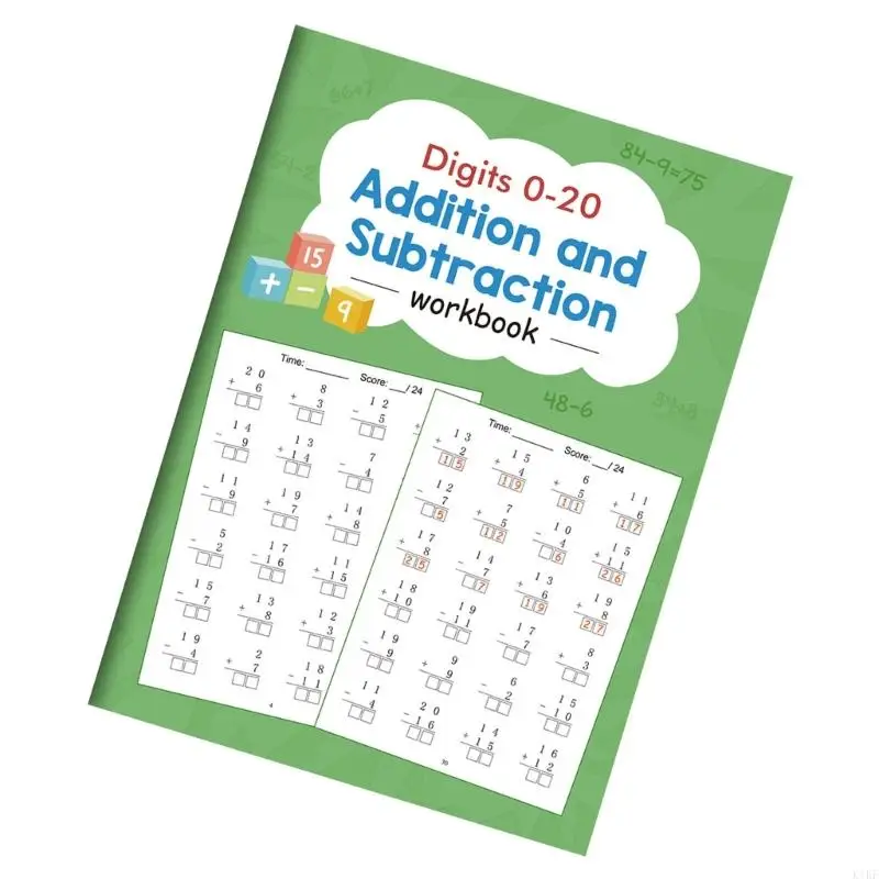 Libro de matemáticas colorido con guía progresiva para infantil - imagen 3