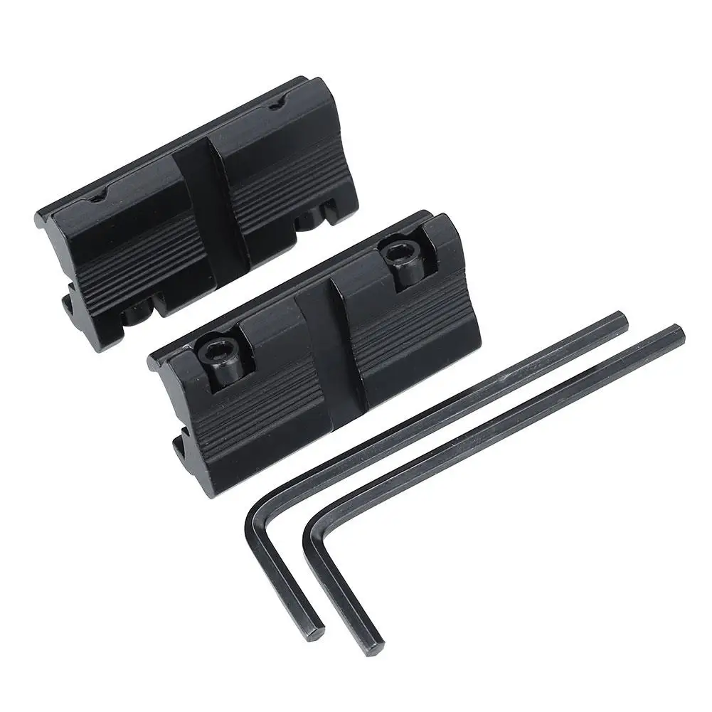 Adaptador Picatinny cola de milano 11mm a 20mm – Montaje táctico - imagen 4