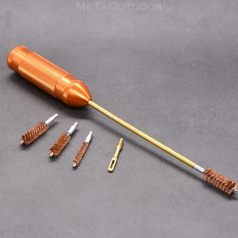 Kit de limpieza de pistola en estuche compacto y organizado