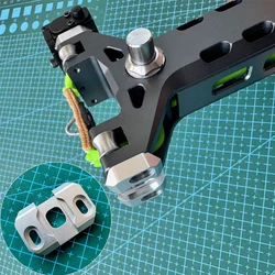 5G Slingshot riel guía CNC de aluminio aeronáutico expandible