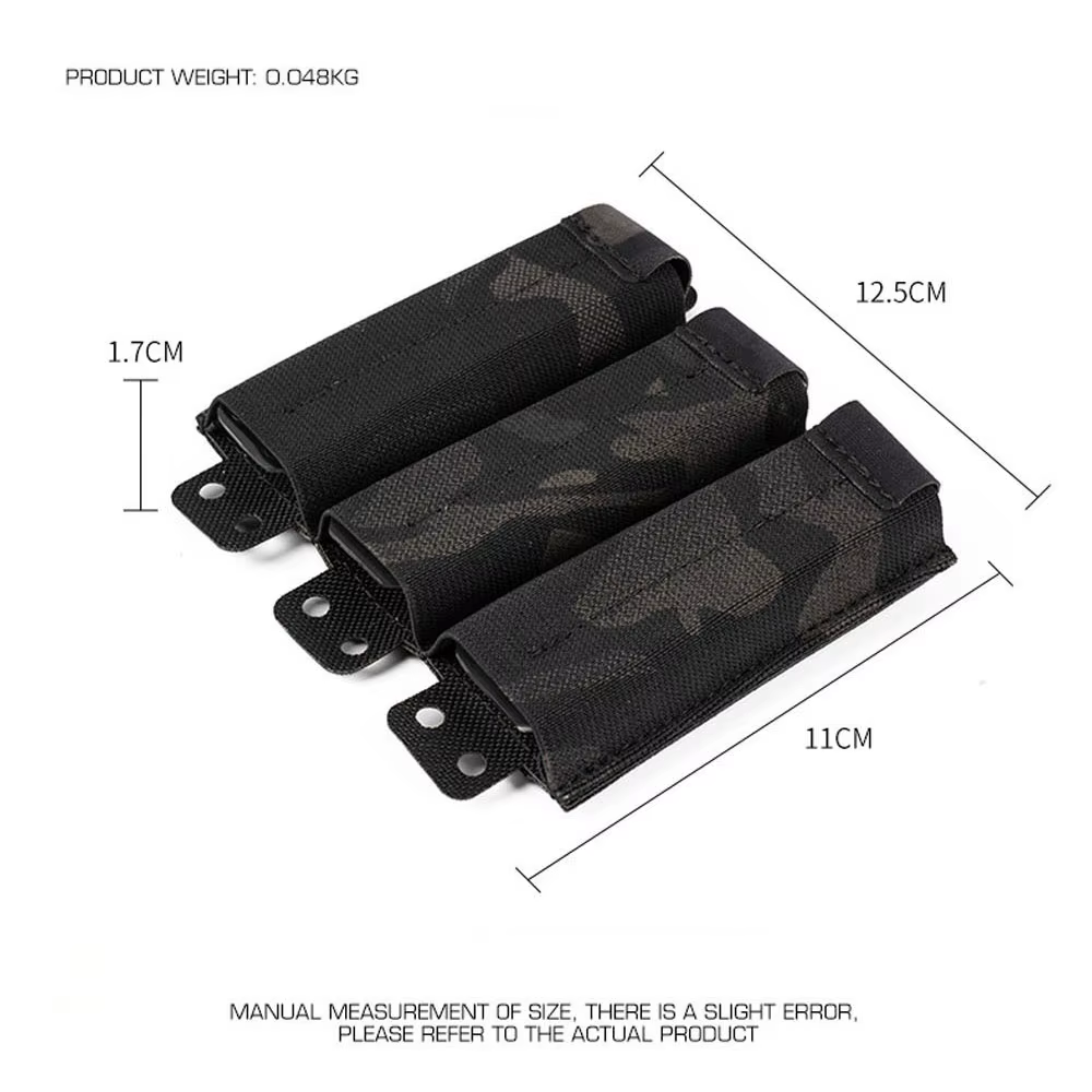 Bolsa táctica MOLLE elástica multiusos para cargador de pistola 9mm - imagen 3