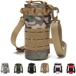 Bolsa hidratación táctica MOLLE portabotellas – Correa regulable