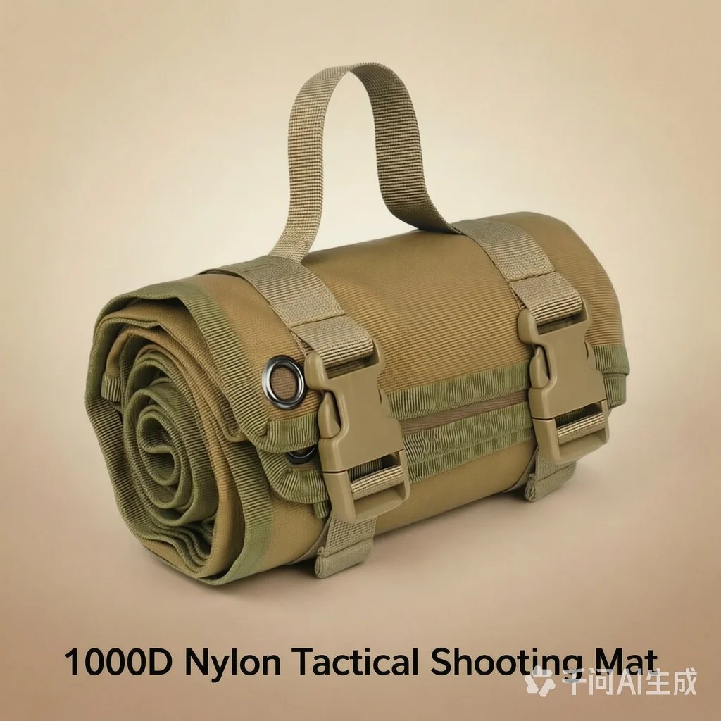 Alfombra táctica de nailon impermeable para tiro y camping - imagen 4