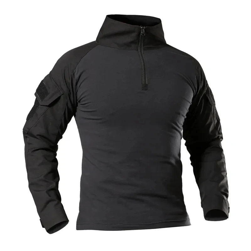 G3 Frog traje táctico camuflaje negro con rodilleras - imagen 4