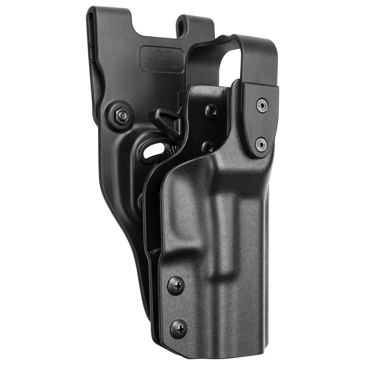 Funda Kydex en Glock en uso