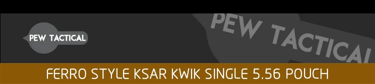 Bolsa individual PEW TACTICAL FERRO STYLE KSAR KWIK