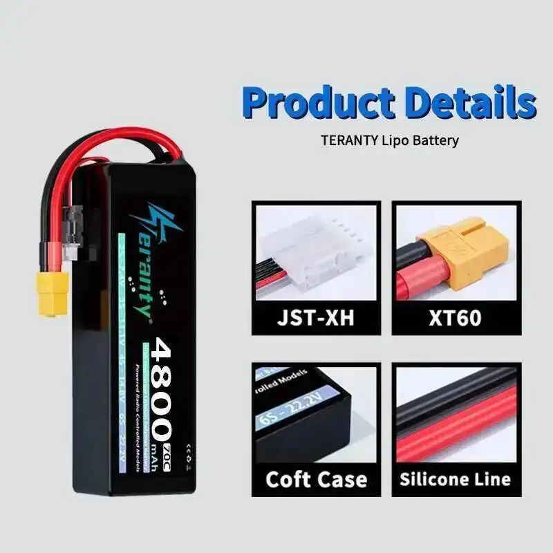 Detalle conectores XT60 y XT90