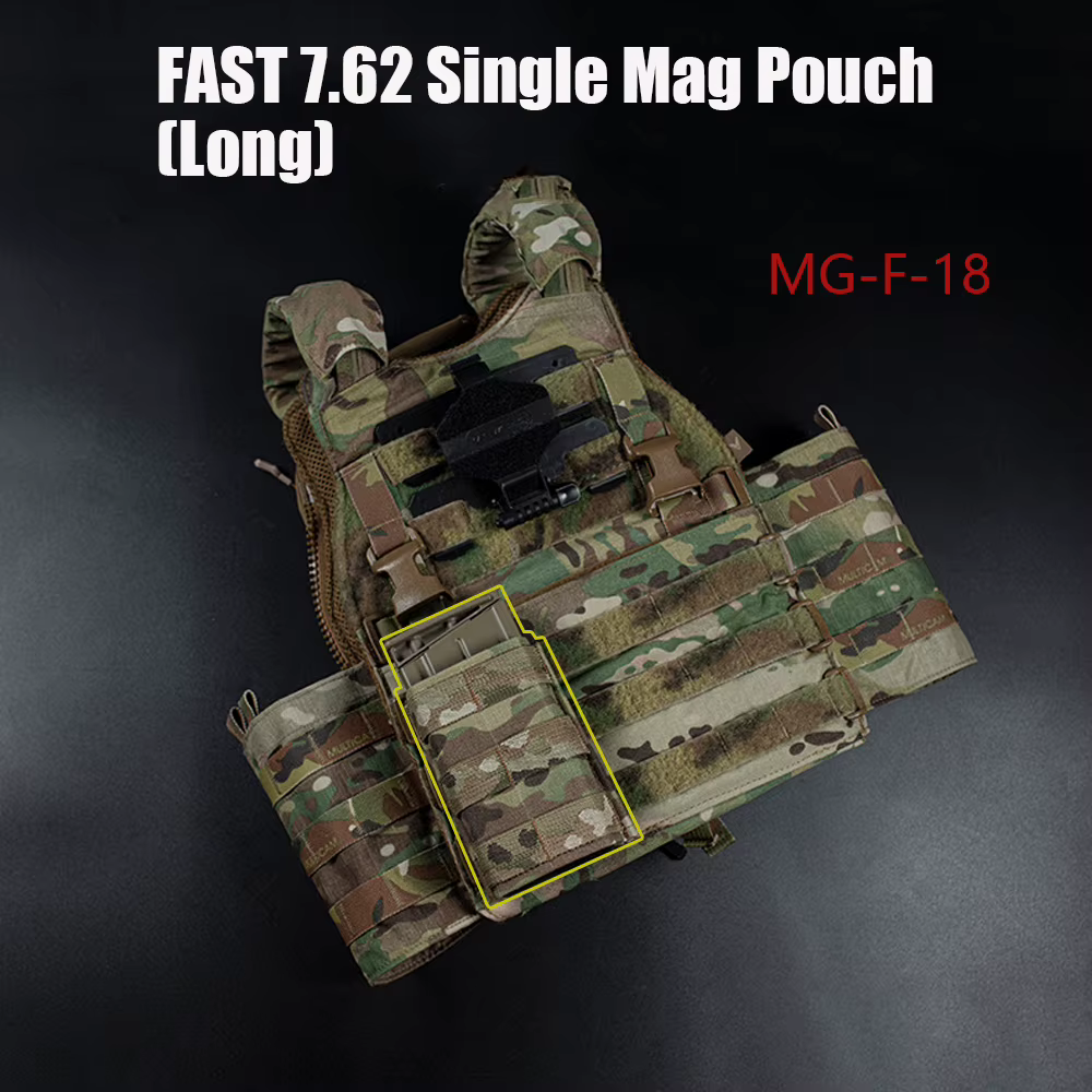 Bolsa táctica portacargadores Molle 7,62 mm Airsoft - imagen 3