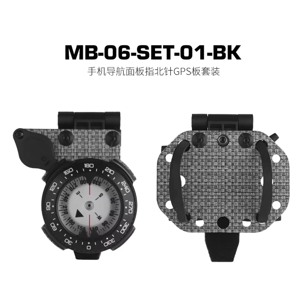 Soporte táctico MOLLE plegable para teléfono, brújula y GPS - imagen 4