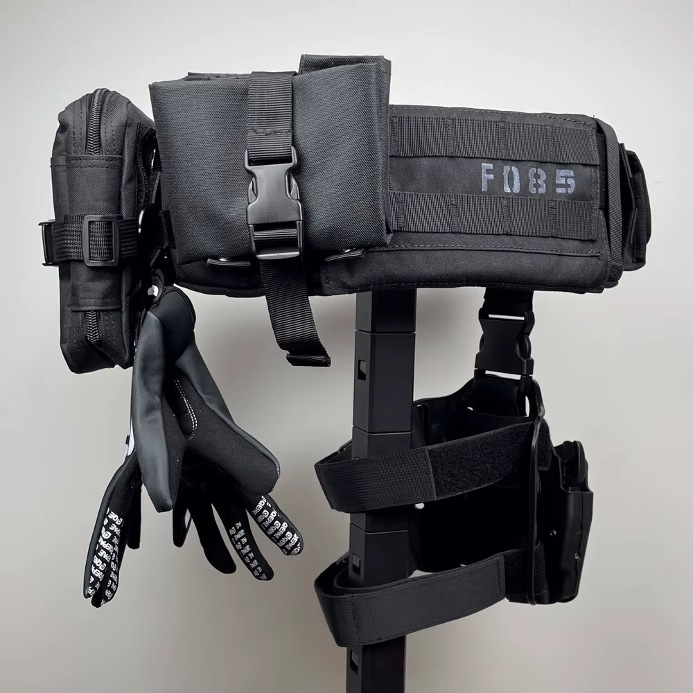 Cinturón táctico MOLLE multifuncional para entrenamiento en aire libre - imagen 2