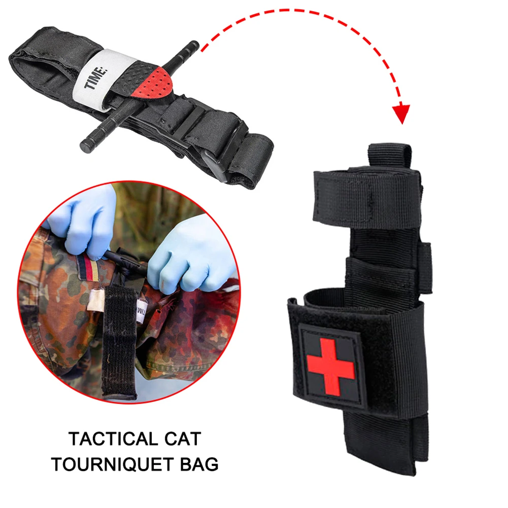 Bolsa táctica para torniquete y botiquín EDC de emergencia - imagen 5