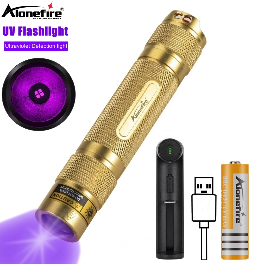 Linterna UV 365 nm Alonefire SV007