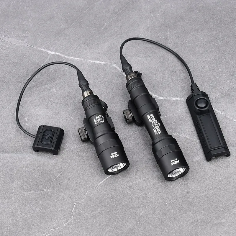 WADSN Linterna tactica M300/M600 para rifle - Potente luz de caza