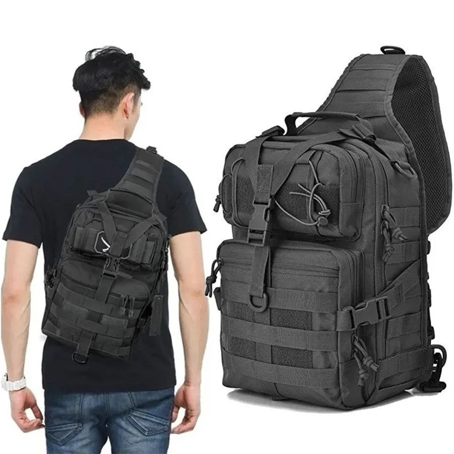 Sistema Molle y correas ajustables de la mochila táctica
